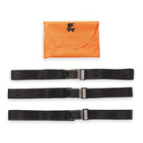 Ferno Strap System,Black,7' L,PK3 313083