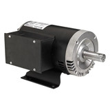 Leeson Air Compressor Motor, 2 hp, 115/230VAC 5KCR48TN2650Y