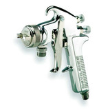 Devilbiss Pressure Feed Spray Gun,0.063In/1.6mm JGA-510-90FW