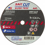 United Abrasives/Sait CutOff Wheel,A60T,3"x1/16"x3/8",25000rpm 23041