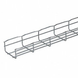 Cablofil Wire Cable Tray,Width 4 In,L 6.5 Ft,PK4 PACKCF54/100EZ