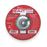 United Abrasives/Sait DepressedGrindWhl,5/8"-11CN,ThreadHle 20165