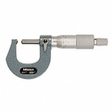 Mitutoyo Scherical Anvil/Spindle Micrometer,0- In  115-253