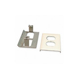 Legrand Duplex Receptacle Cover,Ivory V3043BE