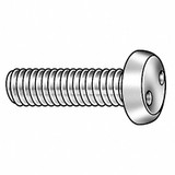 Tamper-Pruf Screws TRS,1/4"-20,Plain,3"L,10PK 121361