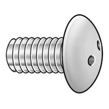 Tamper-Pruf Screws TRS,3/8"-16,Plain,3"L,10PK 6002740