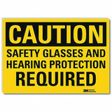Lyle Caution Sign,10x14in,Reflective Sheeting U4-1641-RD_14X10
