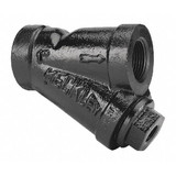 Keckley Y Strainer,3 3/4" H,20 mesh,Cast Iron 3/43THY-CIM20M34-FTI-B7