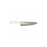 Crestware Chef Knife,12 in Blade,White Handle KN32