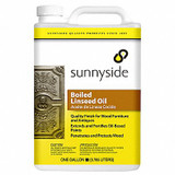 Sunnyside Boiled Linseed Oil,Amber,1 gal 872G1S