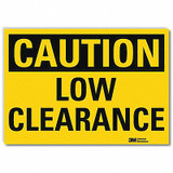 Lyle Safety Sign,5inx7in,Reflective Sheeting U4-1512-RD_7X5