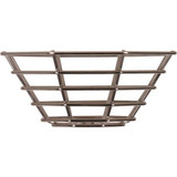 Safety Technology International Smoke Detector Guard,SS Wire,Flush STI-9604-SS