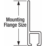 Tanis Strip Brush Holder,Overall Length 36 In AH100436CF