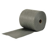 Brady Spc Absorbents Absorbent Roll,Universal,Gray,150 ft.L MRO15P