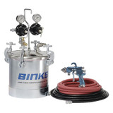 Binks Pressure Tank Outfit, 2.8 G 98C-357