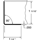 Rockwood Door Edge Guards,H 36 In 304.32D 36