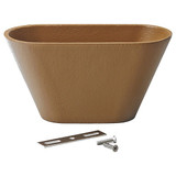 Jay R. Smith Manufacturing Sanitary Drain,Funnel Assembly,Cast Iron 3591