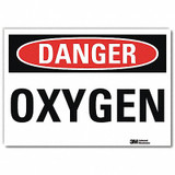 Lyle Danger Sign,5inx7in,Reflective Sheeting U3-1894-RD_7X5