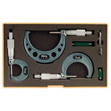 Mitutoyo Micrometer Set,0-3 In,0.001 In,3Pc 103-929