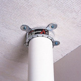 Sti Firestop Pipe Collar,Silv,Steel,2.8"Dia. LCC200