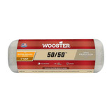 Wooster Roller Cover,9"L,1"Nap,Polyester/Wool R297-9