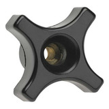 Davies Hand Knob,Through Hole,1/4"-20 2820AT