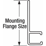 Tanis Strip Brush Holder,Overall Length 36 In AH402436CF