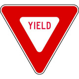 Lyle Yield Traffic Sign,30" x 30" R1-2-30DA