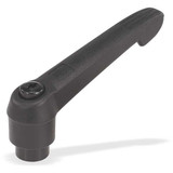 Kipp Adjustable Handle,1/4"-20,Plastic K0270.1A21