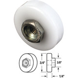 Prime-Line 3/4 In. X 3/8 In. Flat Shower Door Roller (2-Count) M 6001