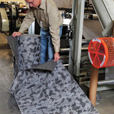 Pig Absorbent Roll,Universal,Gray/Black MAT116