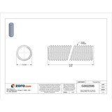 Manufacturer Varies FlTdRd,18-8,SStl,1/4"-28,Fn,6ft,2A,1PK U51067.025.7200