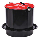 Pig Drum Lid,Red,Steel,55 gal DRM1213-RD