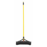 Rubbermaid Commercial Push Broom,58 in Handle L,18 in Face 2018727