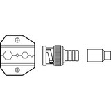 Ideal Crimping Die,Connector Type BNC, TNC 30-573