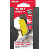 Diablo 2-1/2 In. x 4 In. x 1 In. 100 Grit (Fine) Dual-Edge Sanding Sponge