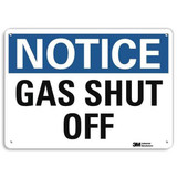 Lyle Notice Sign,7 in x 10 in,Plastic U5-1240-NP_10X7