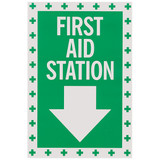 “First Aid” Vinyl Sign