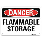 Lyle Danger Sign,10 in x 14 in,Plastic U3-1508-NP_14X10