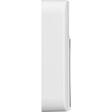 Heath Zenith Battery Operated White with Black accent Wireless Door Chime 18000080 531793