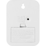 Heath Zenith Battery Operated White with Black accent Wireless Door Chime 18000080 531793