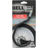 Bell Sports Wheelhouse 150 Screw-In PVC Coated Steel Jumbo Bicycle Storage Hook (2-Pack)