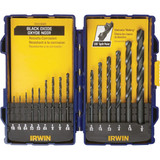 Irwin 15-Piece Black Oxide Drill Bit Set 314015