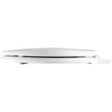 Bemis Mayfair Kendall Round Closed Front WhisperClose White Enameled Wood Toilet Seat