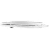 Bemis Mayfair Kendall Elongated Closed Front WhisperClose White Enameled Wood Toilet Seat