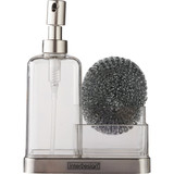 iDesign Forma Soap Dispenser & Sponge Caddy