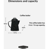 GraniteWare 12 Cup Black Coffee Boiler