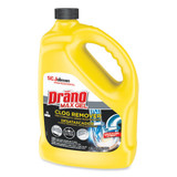 Drano® Max Gel Clog Remover, Bleach Scent, 128 Oz Bottle 696642 USS-SJN696642EA