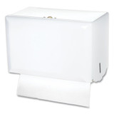DISPENSER,SNGLFOLD TWL,WH