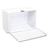 San Jamar® Singlefold Paper Towel Dispenser, 10.75 X 6 X 7.5, White T1800WH USS-SJMT1800WH